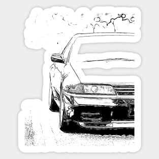 Skyline R32 GTR Wireframe Sticker